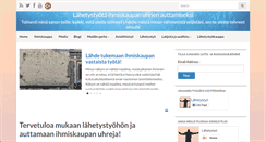 Desktop Screenshot of lahetystyo.com